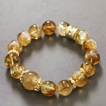 Golden Tower Bracelet – Citrine Crystal of Prosperity