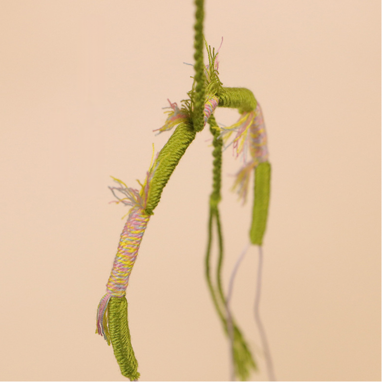 Hand-Braided DIY Bracelet Cord – Semi-Finished String for Crystal Bracelets