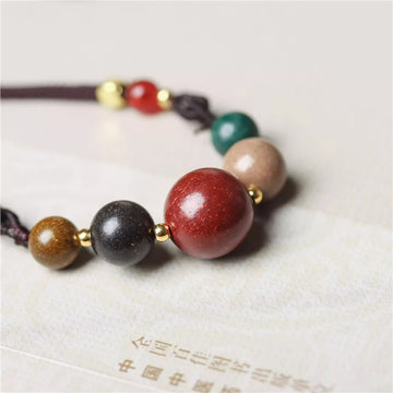 Five-Elements Incense Bead Necklace – Heritage DIY Aromatic Collarbone Chain